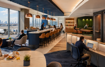 JetBlue to Open BlueHouse Lounge at Boston Logan Airport JetBlue BlueHouse lounge