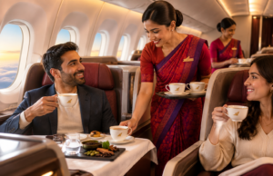 Air India Brings Indian Tea Tradition to International Flights Air India Cutting Chai