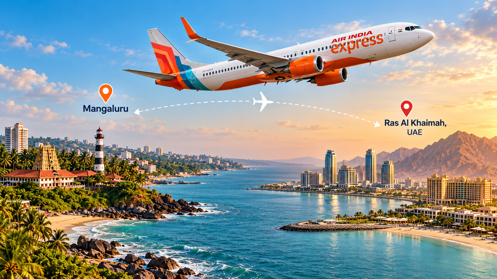 Air India Express Mangaluru to Ras Al Khaimah
