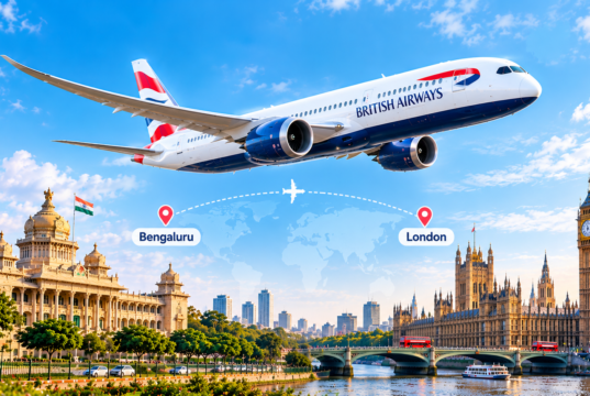 British Airways Extends Twice-Daily Bengaluru–London Flights for Summer 2027 British Airways Bengaluru London flights