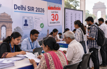 Delhi SIR 2026: Around 3,000 File Form 6 Applications at Final Camps as October 30 Deadline Nears Delhi SIR 2026 Registration Camp