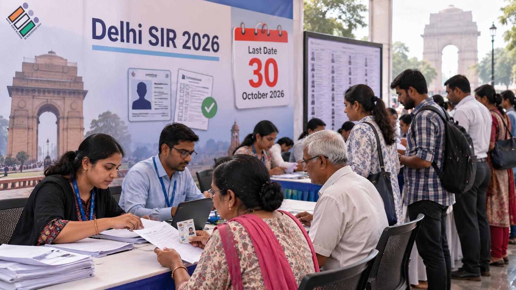 Delhi SIR 2026 Registration Camp