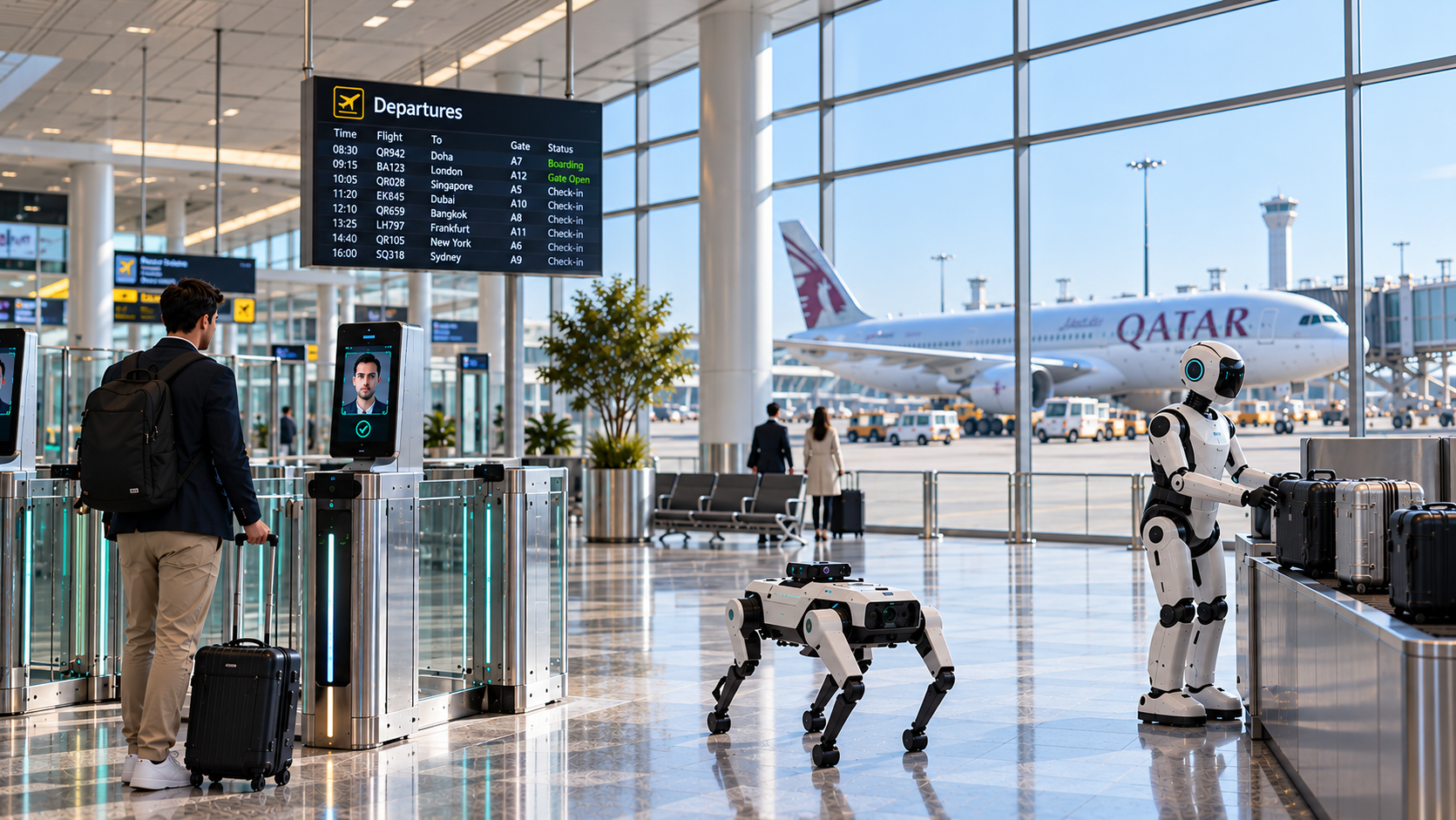 AI at airports 2026