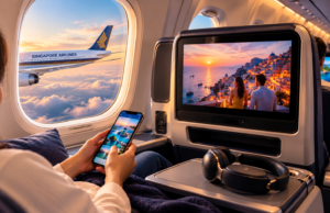 Singapore Airlines to Upgrade KrisWorld Entertainment and Starlink Wi-Fi in 2027 Singapore Airlines inflight entertainment