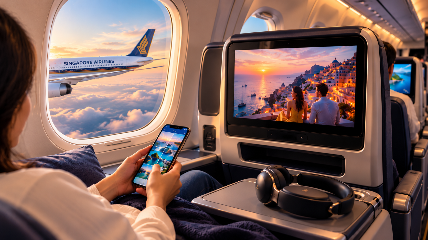 Singapore Airlines inflight entertainment