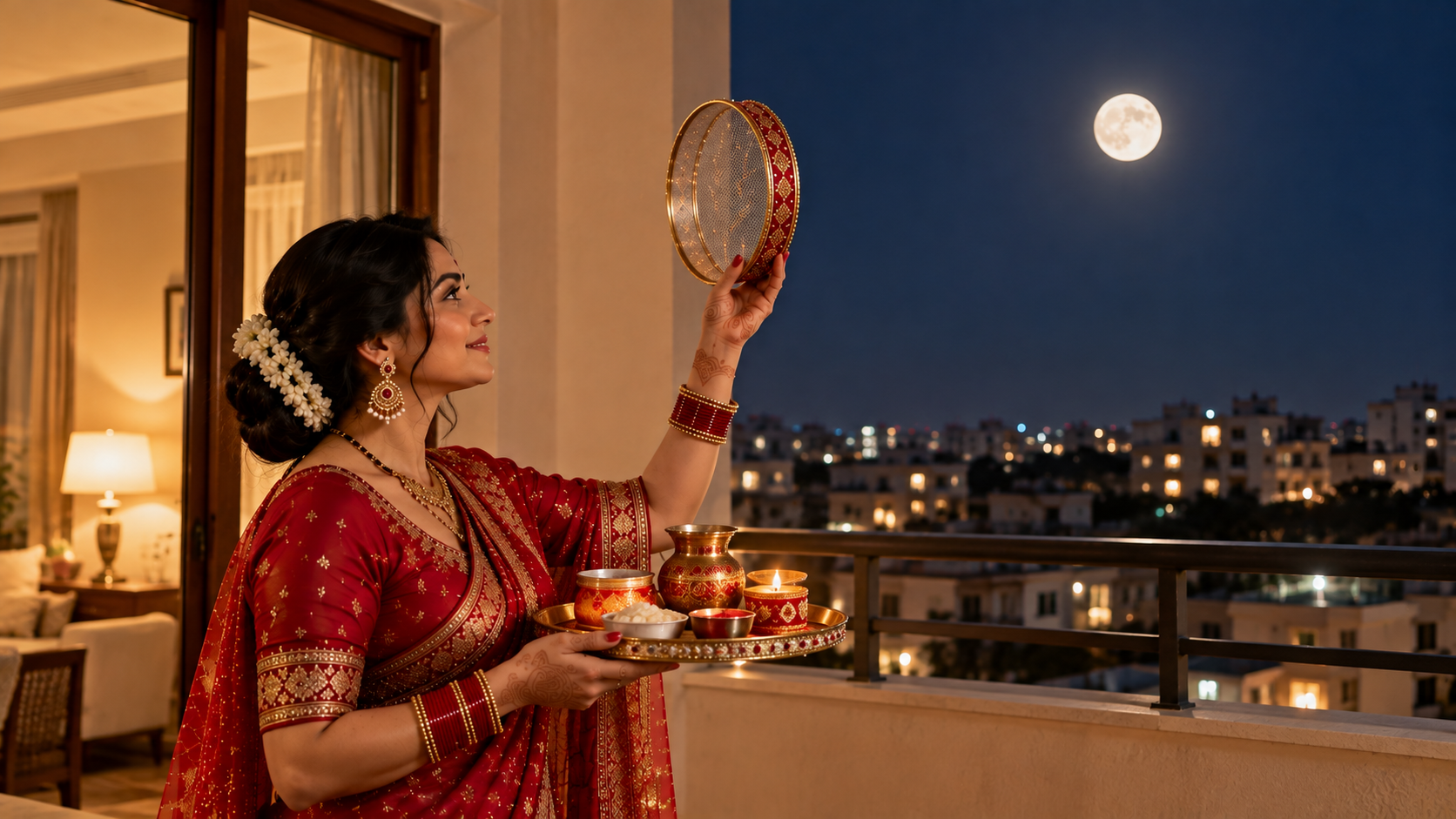 Karwa Chauth 2026 moonrise time