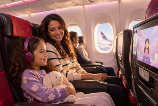 Virgin Atlantic Adds Super Chill Videos to Help Kids Relax on Flights Virgin Atlantic kids entertainment