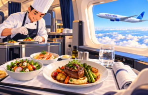 United Airlines to Introduce 30 New Chef-Created Dishes in Polaris Business Class United Airlines Chef's Table menu