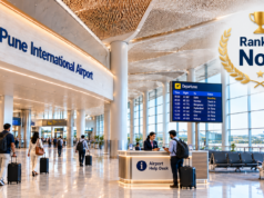 Pune Airport Ranks No. 1 in India for Passenger Services, Scores 4.98 Out of 5 Pune Airport ranking 2026