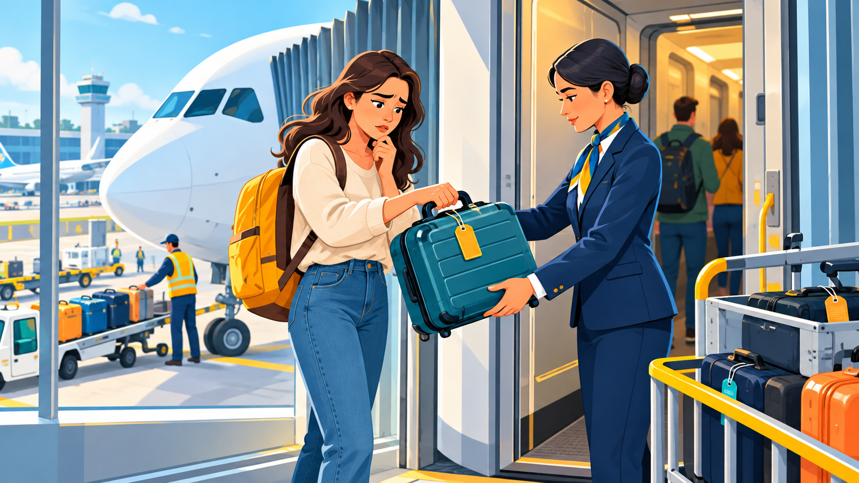 Airline baggage liability