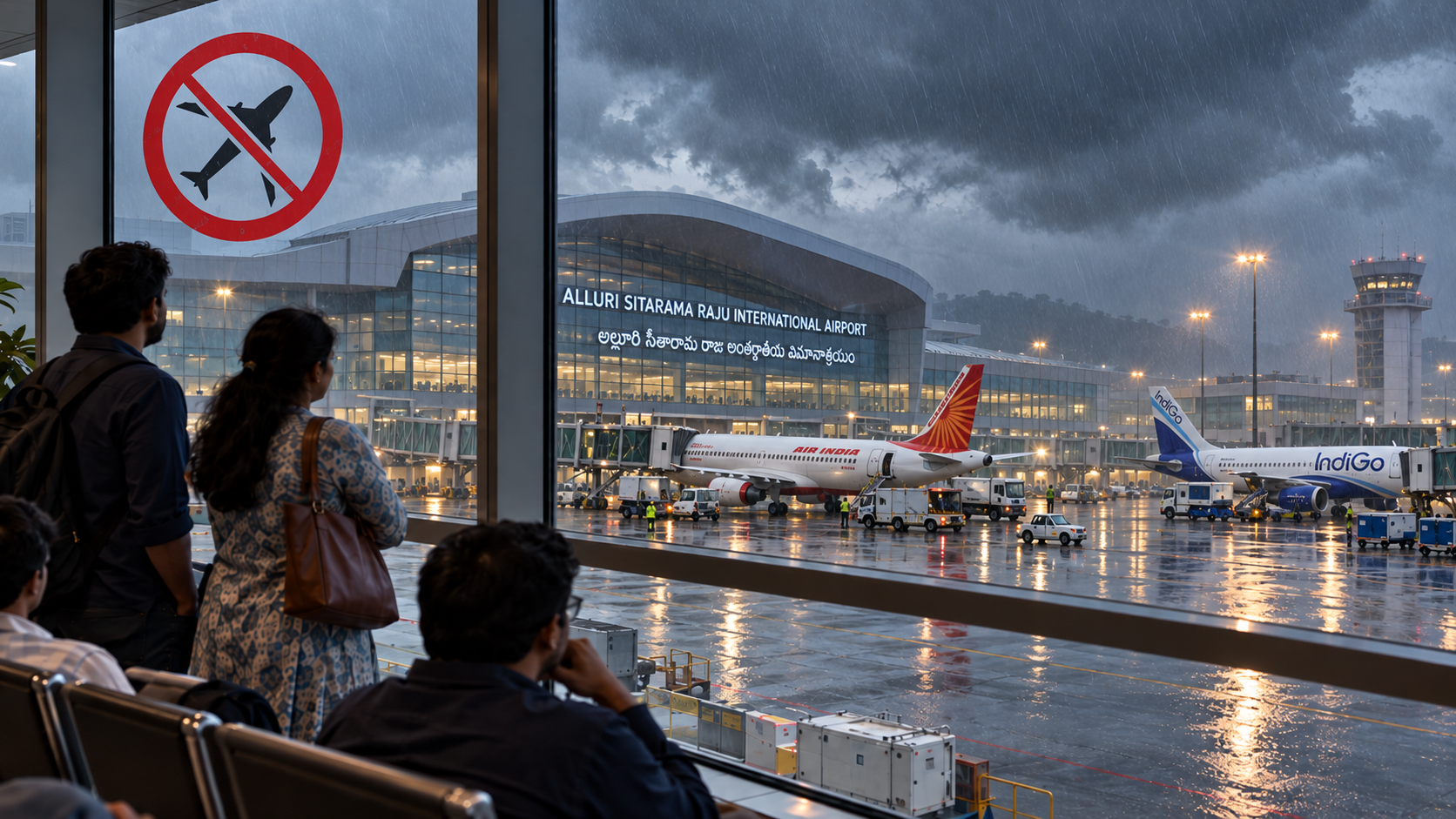 Cyclone Arnab flight cancellations