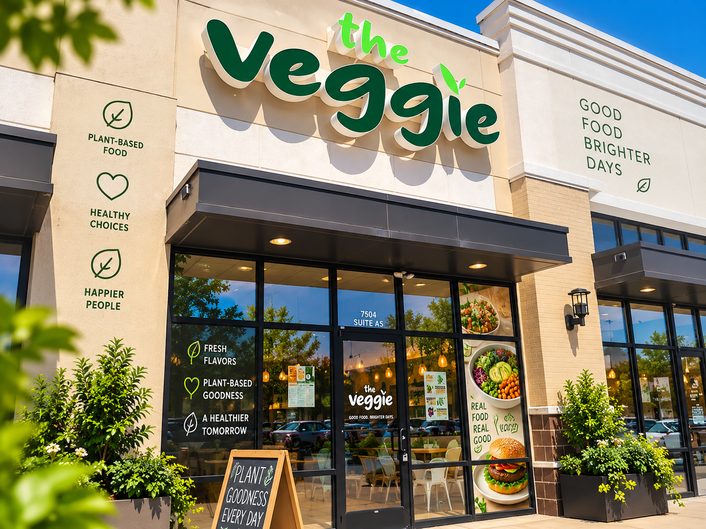 The Veggie vegan restaurant in Madison, Alabama, offering delicious plant-based dining.