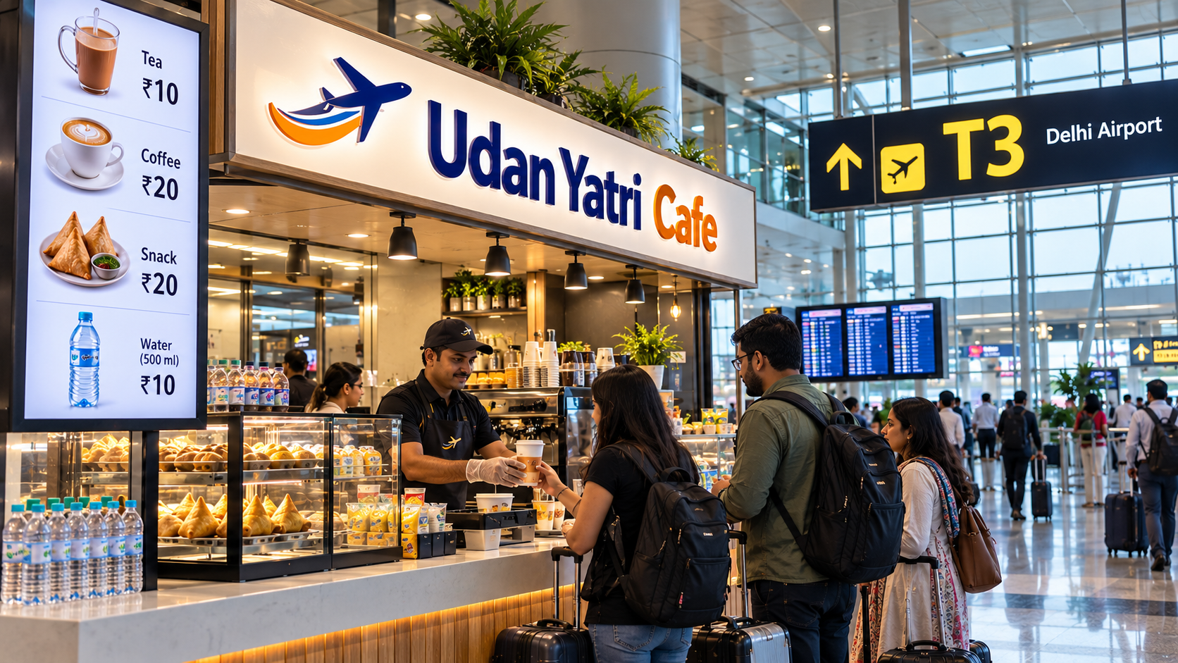 Udan Yatri Cafe Delhi Airport